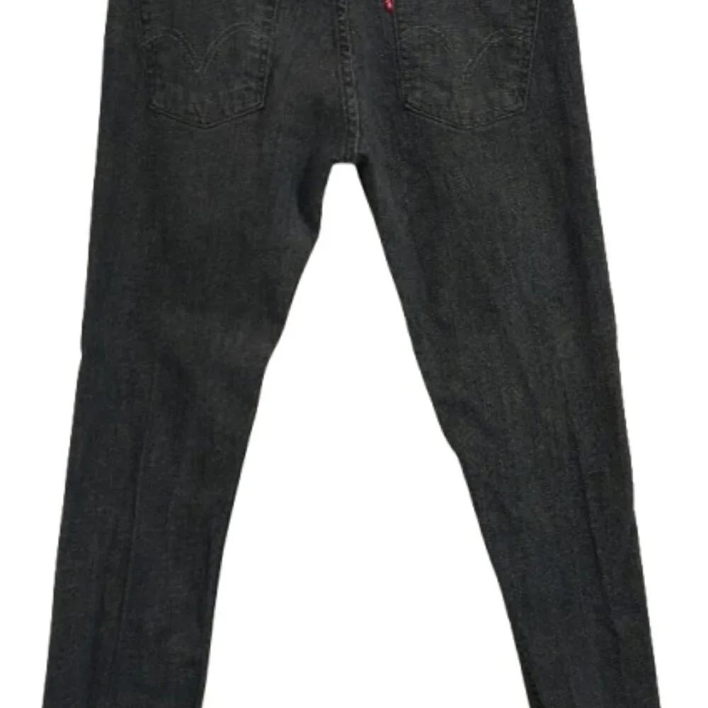 Levi Strauss 511 Men's Skinny Faded Black Denim Jeans 34x30